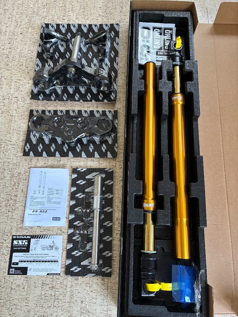 Lowrider Kraus SX5 Ohlins voorvork, Ophalen, Nieuw