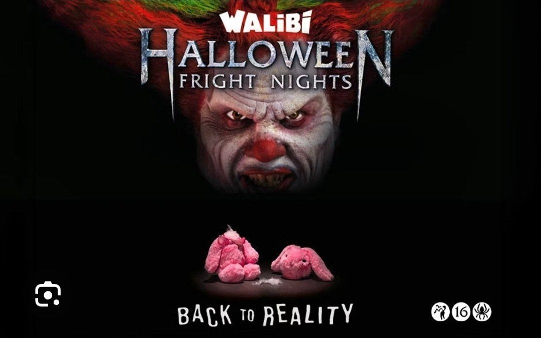 Tickets Walibi Halloween 10 Oktober, Twee personen, Ticket of Toegangskaart