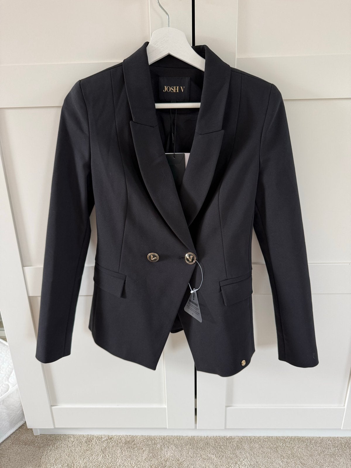 JOSH V Zoya Blazer Zwart - Nieuw - Maat XS, Kleding | Dames, Zwart, Nieuw, Ophalen of Verzenden, Jasje
