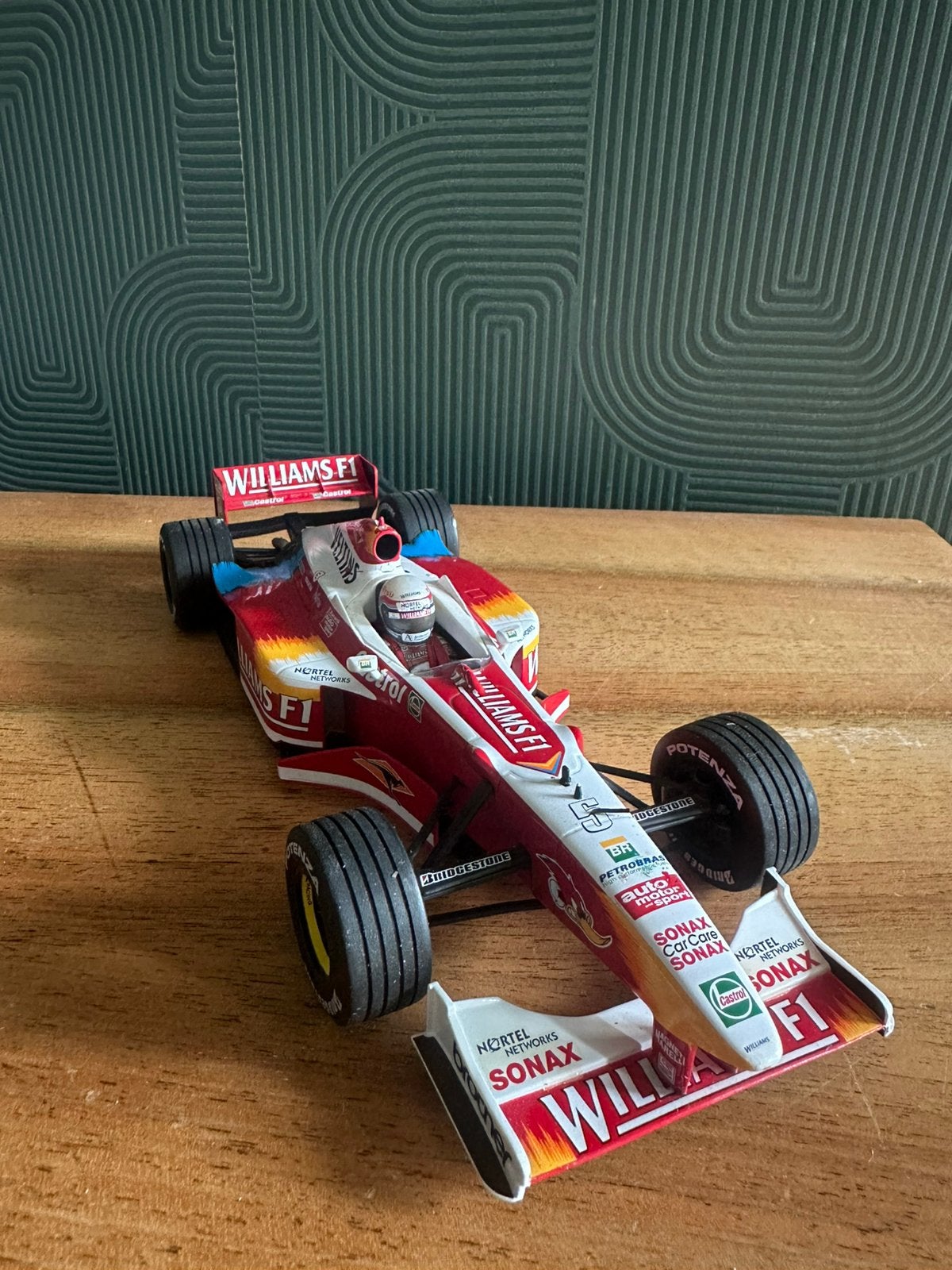 Minichamps 1:18 - Williams F1 1998 J. Villeneuve #5, Hobby en Vrije tijd, Modelauto's | 1:18, Ophalen of Verzenden, Gebruikt, Auto