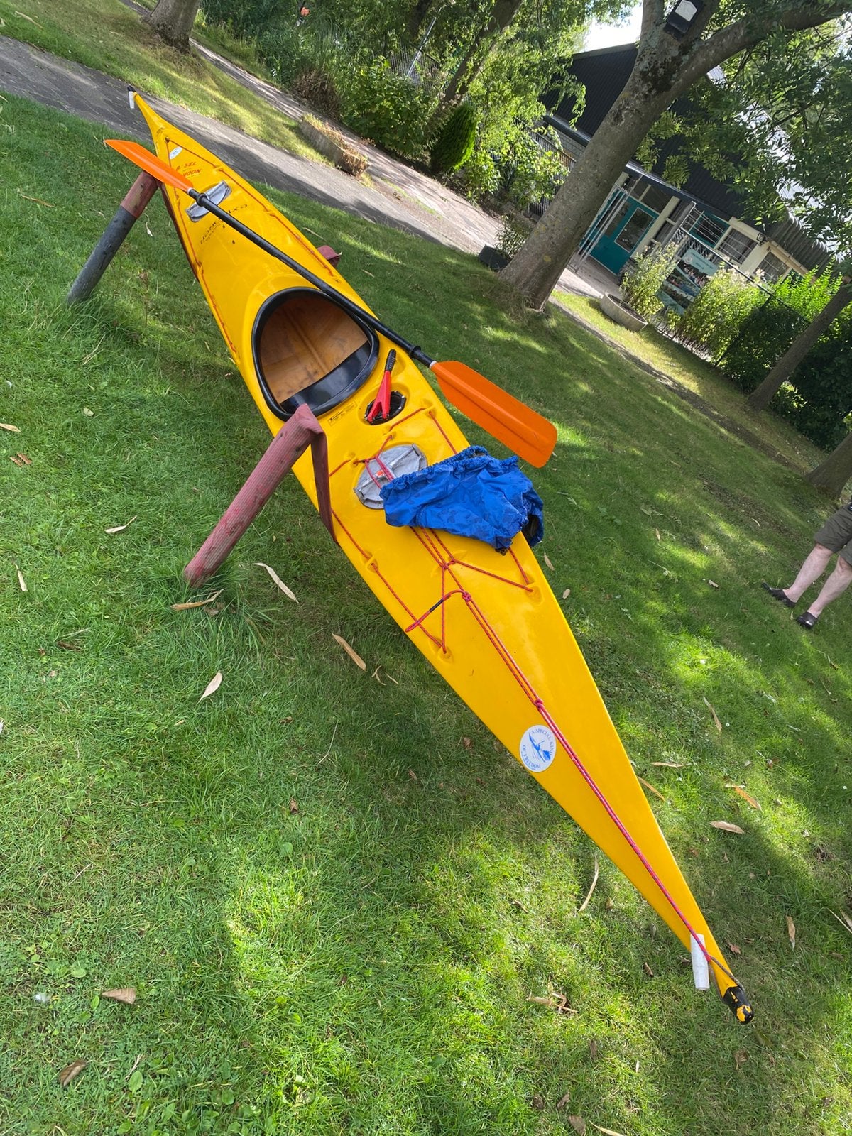 Zee-kajak Baydarca Explorer. (Oude kwaliteit), Watersport en Boten, Kano's, Ophalen, Gebruikt, Eén persoon, Zeekano