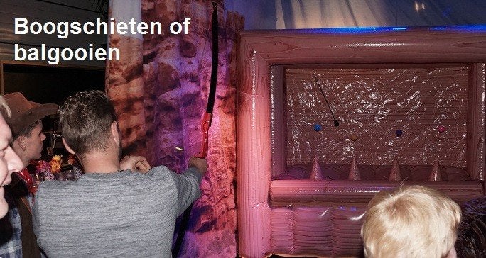Western Pijl en Boog Schietkraam – Country & Western, Ophalen of Verzenden, Zo goed als nieuw, Overige