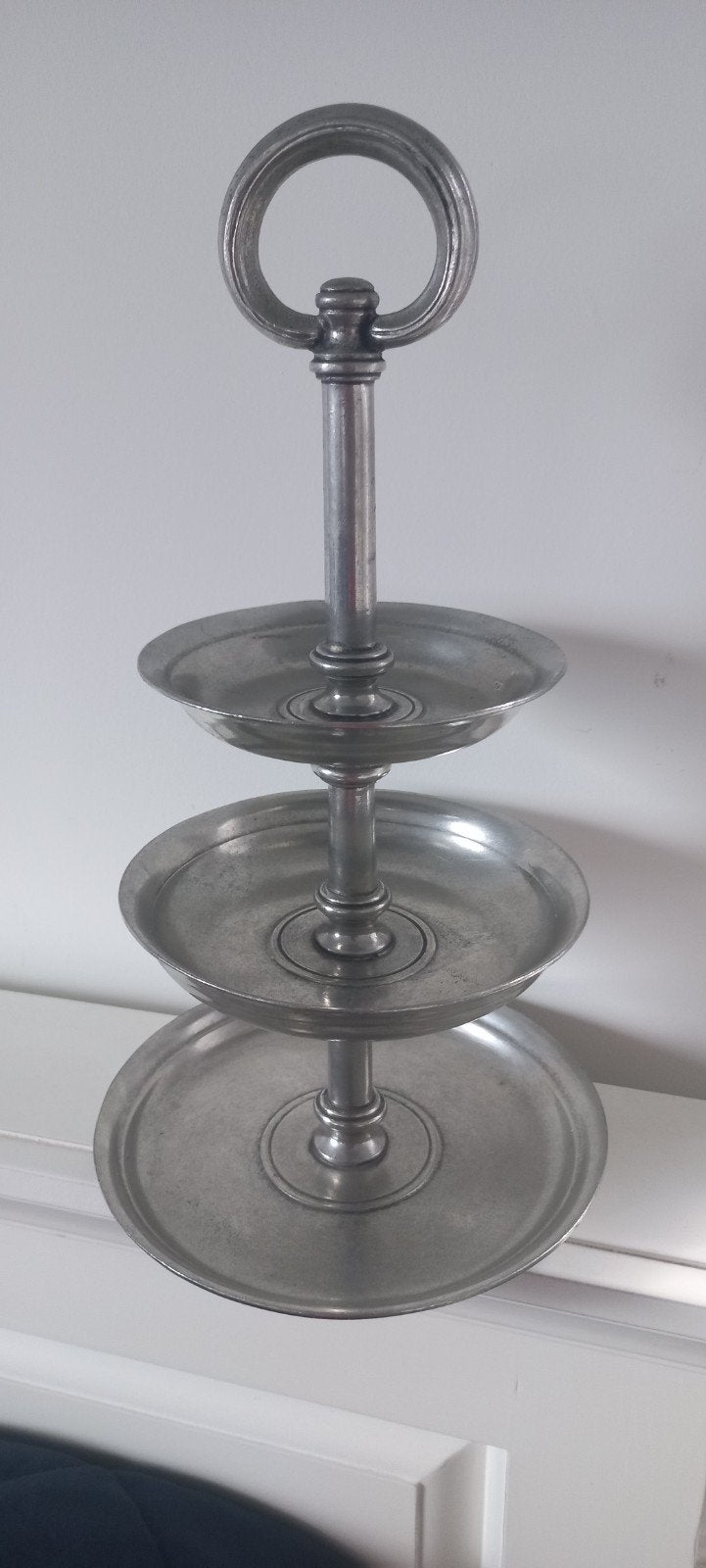 Etagere 3 laags Tin, Huis en Inrichting, Ophalen of Verzenden, Etagère, Overige materialen