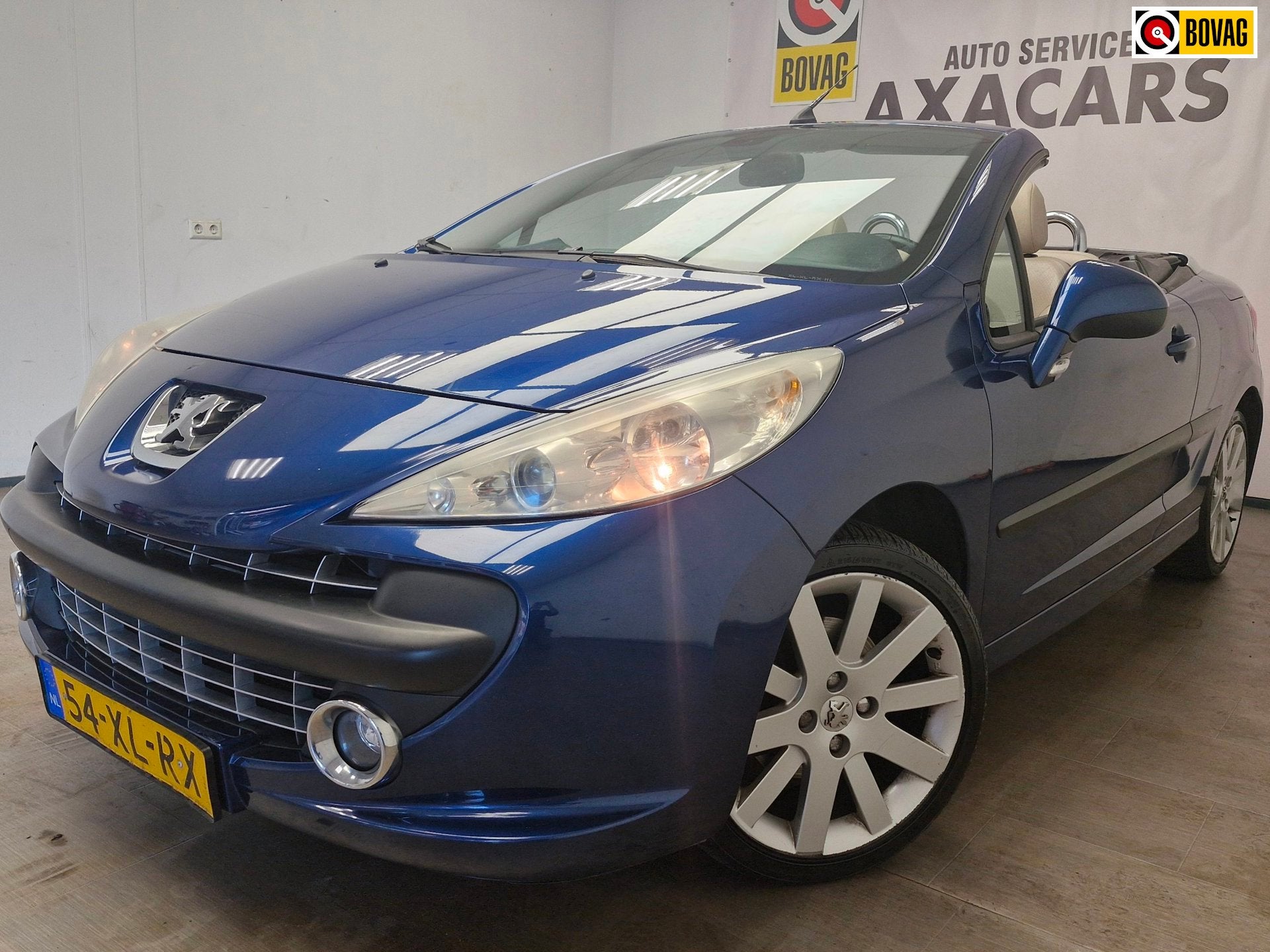 Peugeot 207 CC 1.6-16V T Féline NIEUWE APK ! GARANTIE ! AIR, Voorwielaandrijving, Gebruikt, 4 cilinders, Handgeschakeld