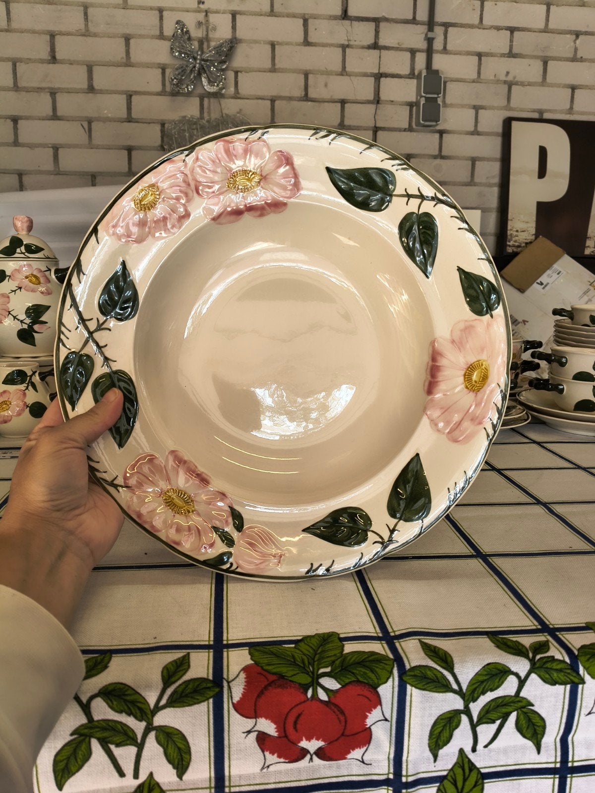 Villeroy & Boch Diep groot serveer Bord - Collector, Antiek en Kunst, Ophalen of Verzenden