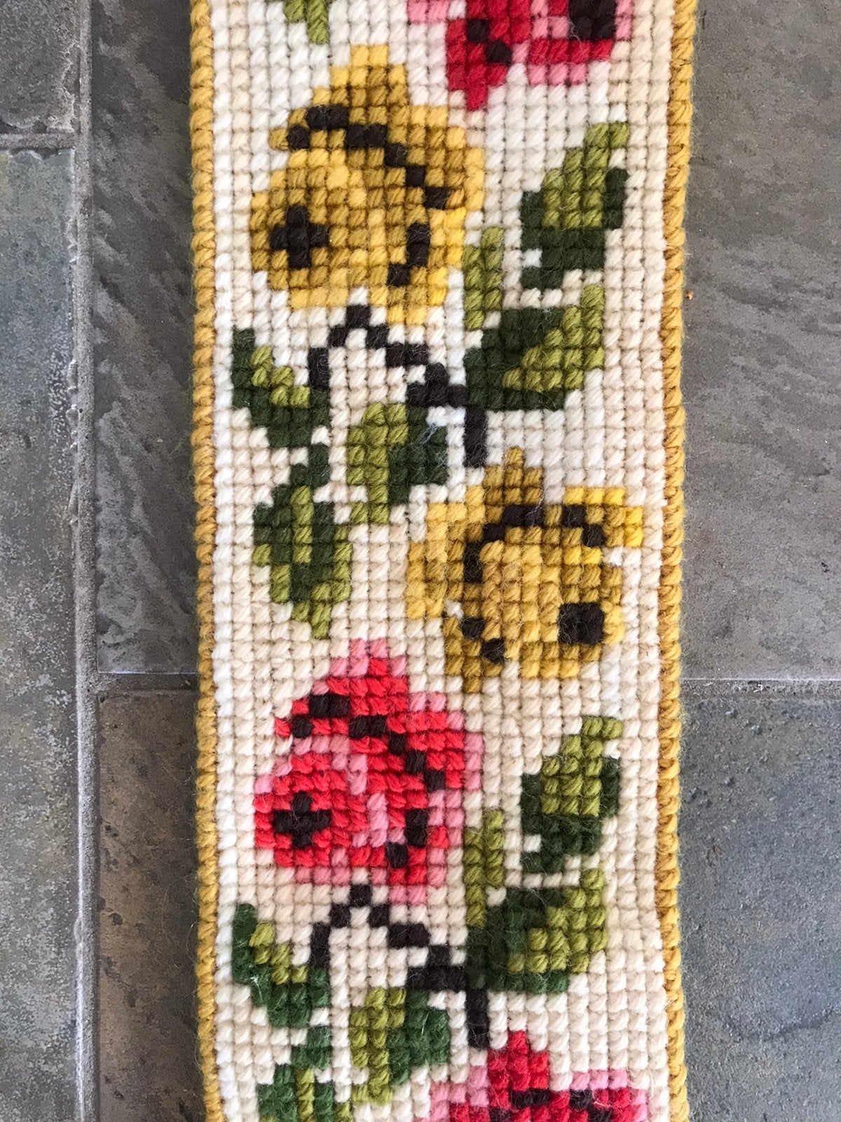 Borduurwerk Schellekoord bloemen, Ophalen of Verzenden, Gebruikt, Patroon