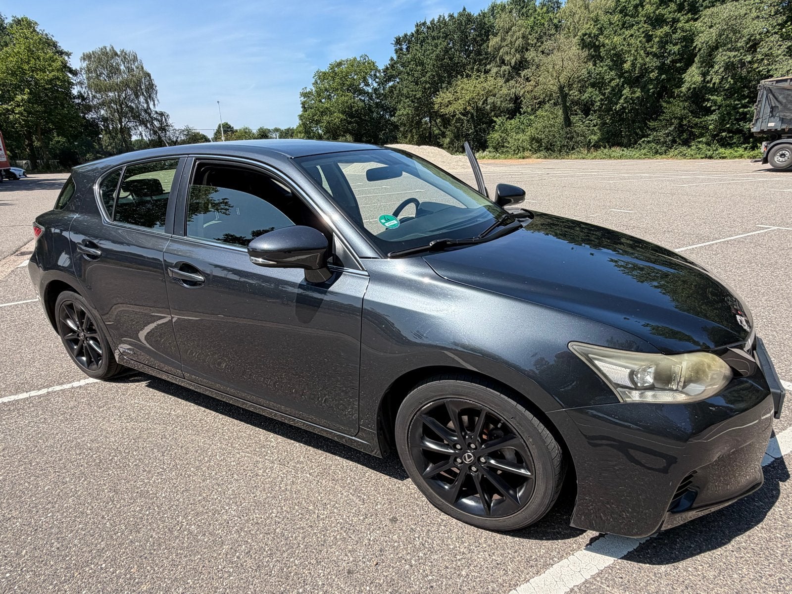 Lexus CT-H 200H 1.8 Hybrid 2011 Grijs zeer netjes sportline, Auto's, Lexus, 1345 kg, Lichtsensor, Origineel Nederlands, 26 km/l