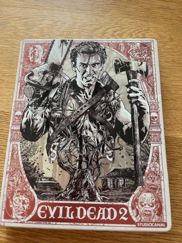 Evil Dead 2 Steelbook Franse Versie Collector's Editie, Cd's en Dvd's, Blu-ray, Horror, Vanaf 16 jaar, Verzenden, Film