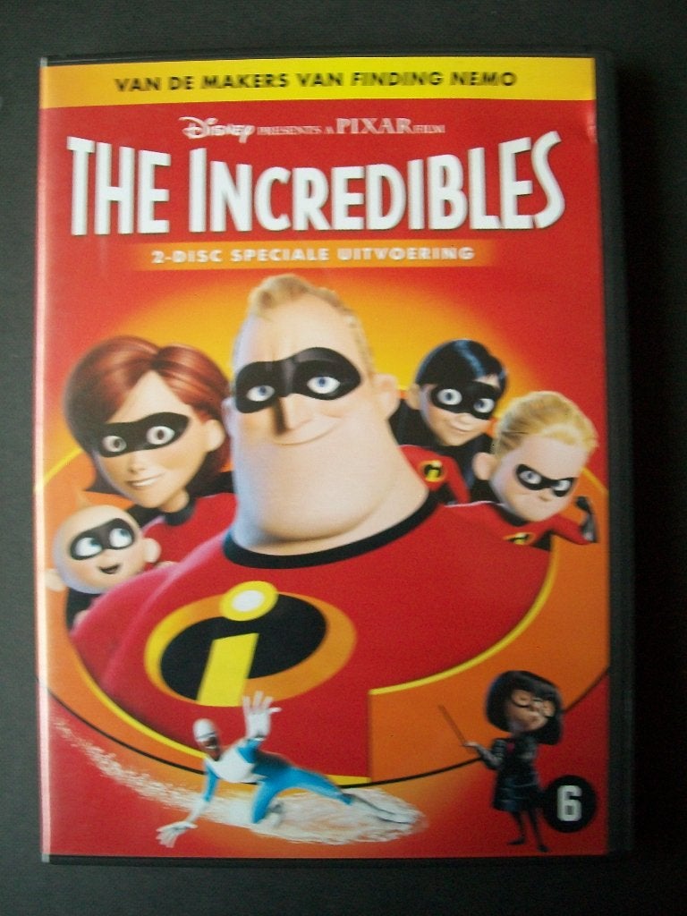 Disney Pixar THE INCREDIBLES 1 (2-disc) nieuwstaat (2004), Tekenfilm, Verzenden, Amerikaans, Nederlands