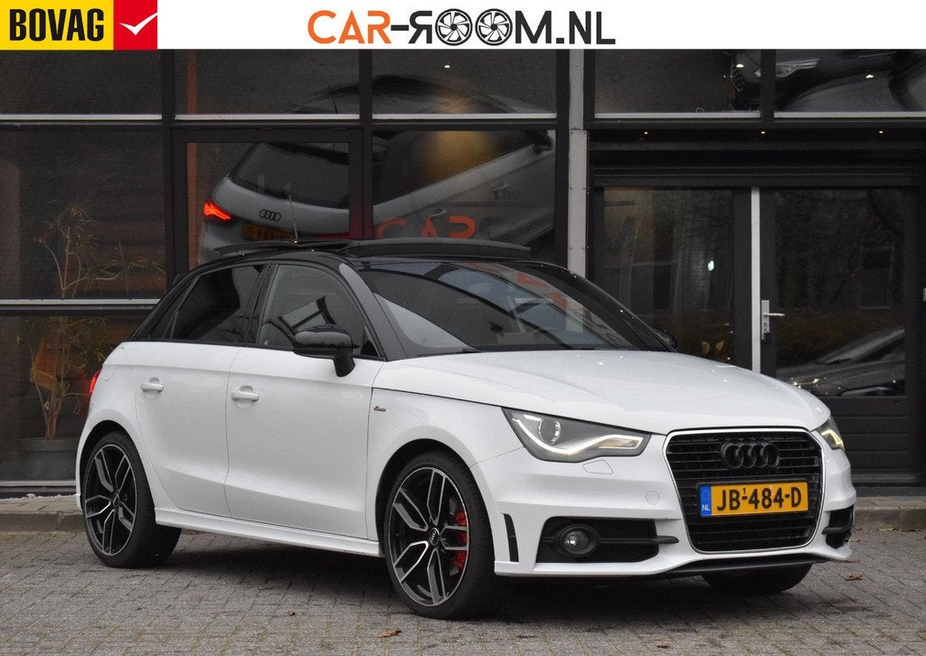 Audi A1 Sportback 1.4 TFSI S Line Nw.Motor Kuipstoelen Xenon, Euro 5, 4 cilinders, Met garantie (alle), 4 stoelen