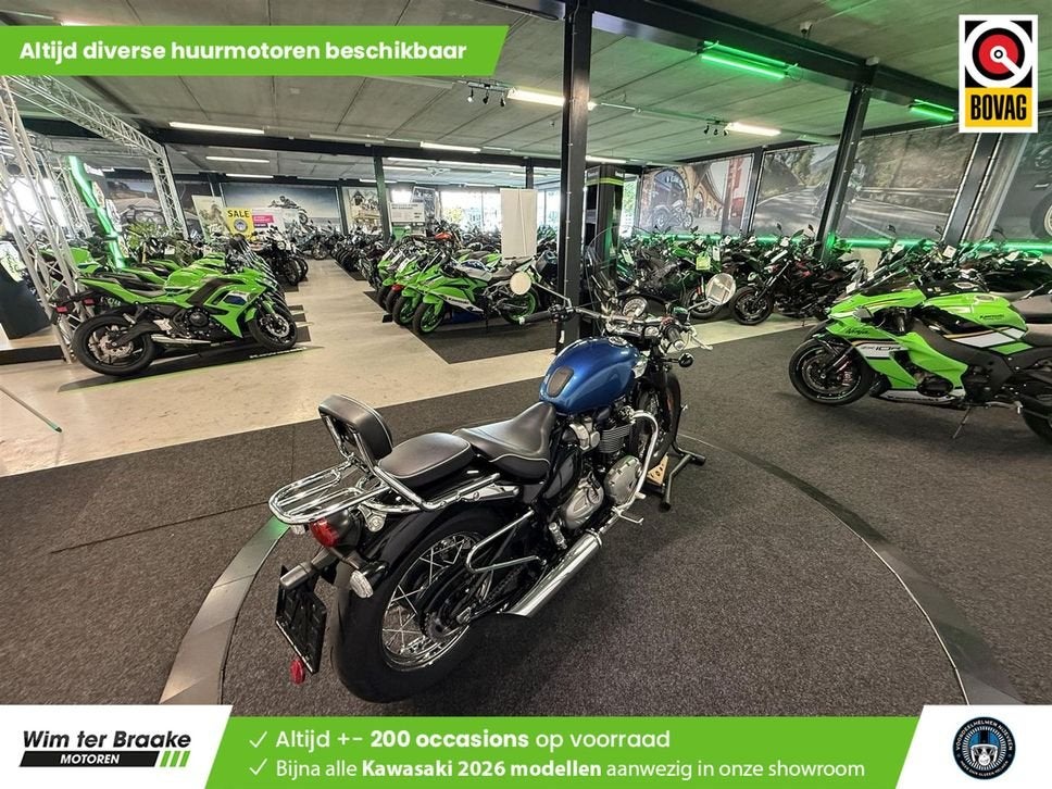 Triumph Bonneville Speedmaster T120 (bj 2021) 6,715 km, 2 cilinders, 1198 cc, Bedrijf, Onbekend