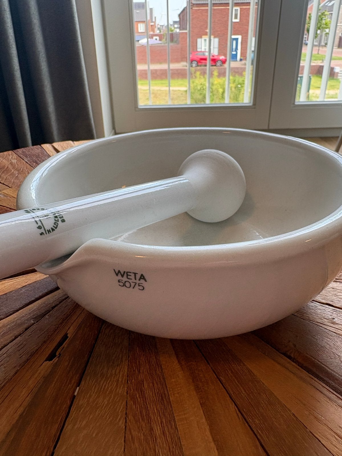 Vintage Haldenwanger WETA 5075 vijzel met stamper, Ophalen