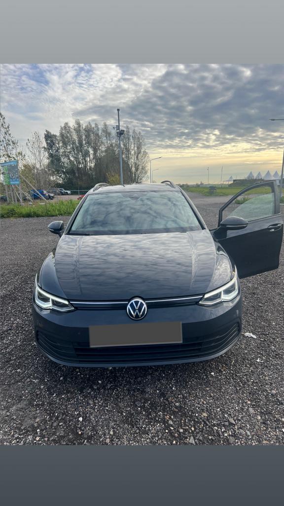 Volkswagen Golf Variant 2.0 TDI Pano Urano Grijs, Auto's, Euro 6, 4 cilinders, Alcantara, Stationwagon
