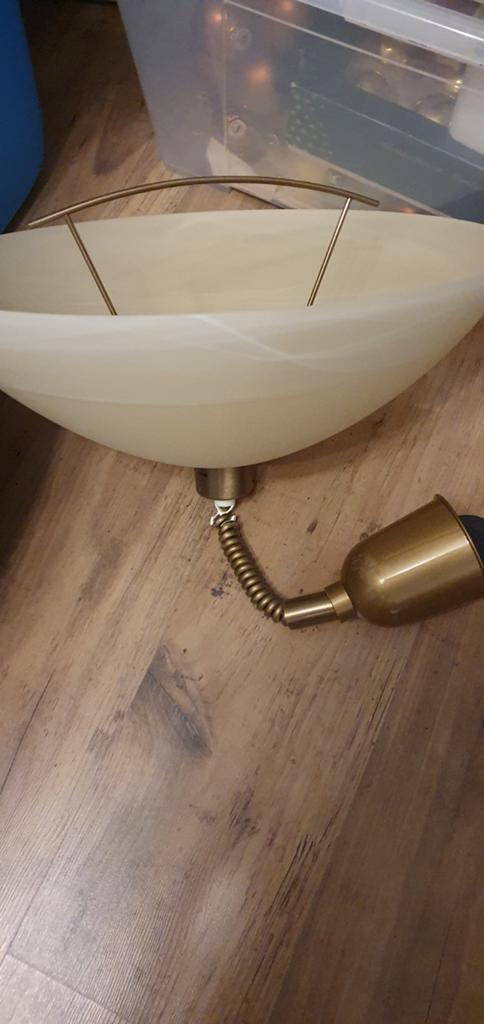 TE KOOP.  2 DEZELFDE PENDEL LAMPEN, Ophalen, Zo goed als nieuw, Minder dan 50 cm