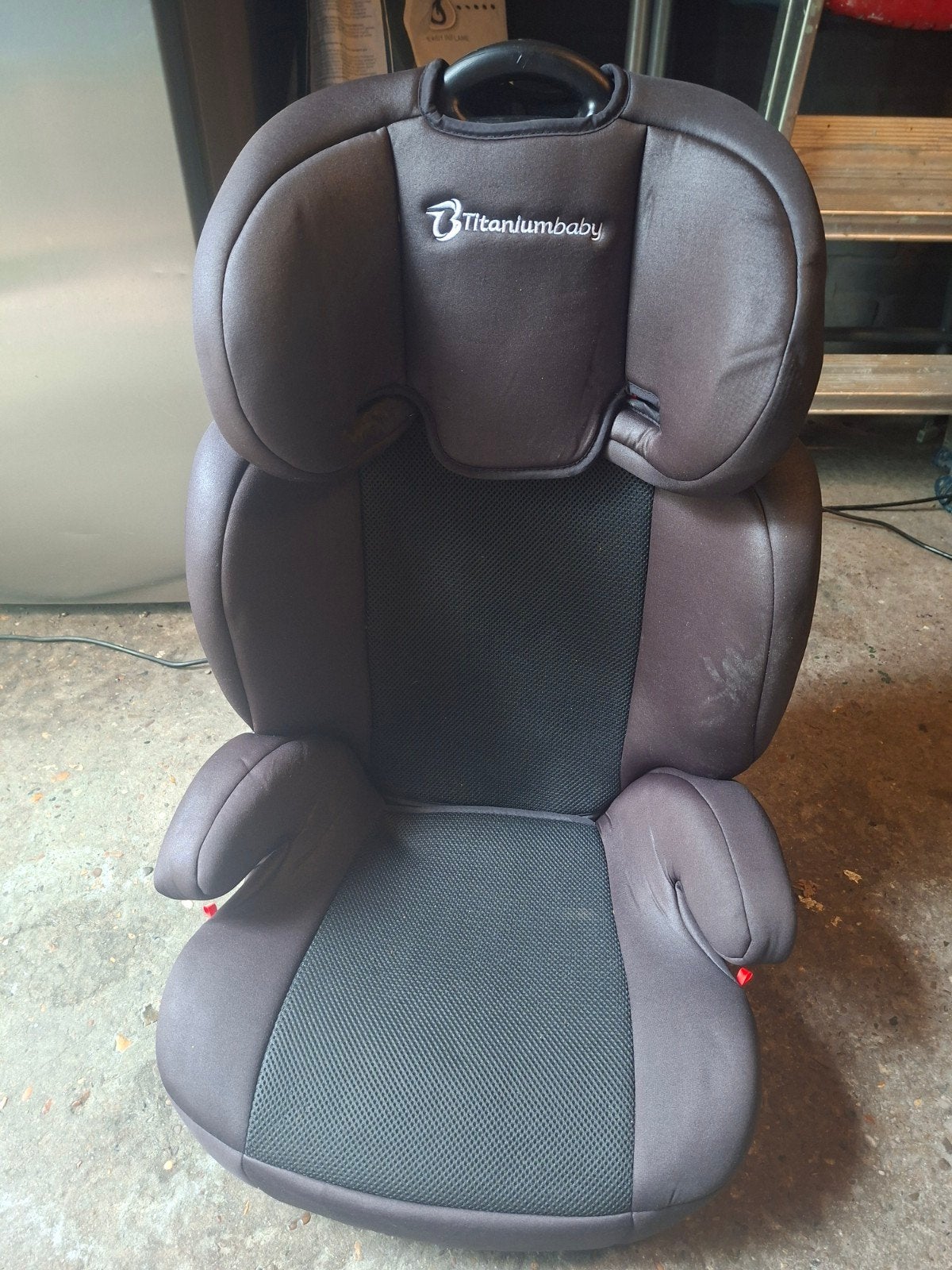 Titaniumbaby autostoel - Comfortabel en veilig, 15 t/m 36 kg, Verstelbare rugleuning, Ophalen, Overige merken