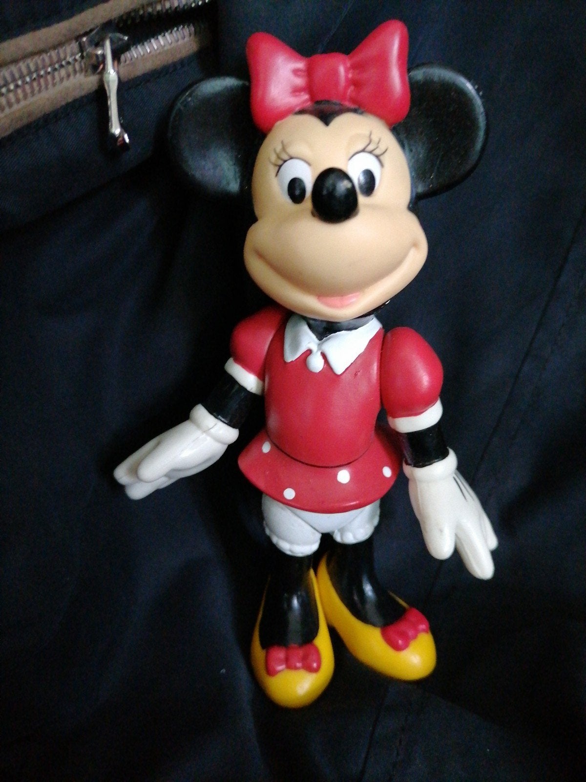 Vintage Disney mini mouse, Ophalen of Verzenden, Mickey Mouse, Zo goed als nieuw, Beeldje of Figuurtje