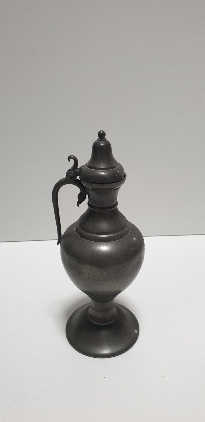 2235) Antiek tinnen kan KDM Daalderop, Antiek en Kunst, Ophalen of Verzenden