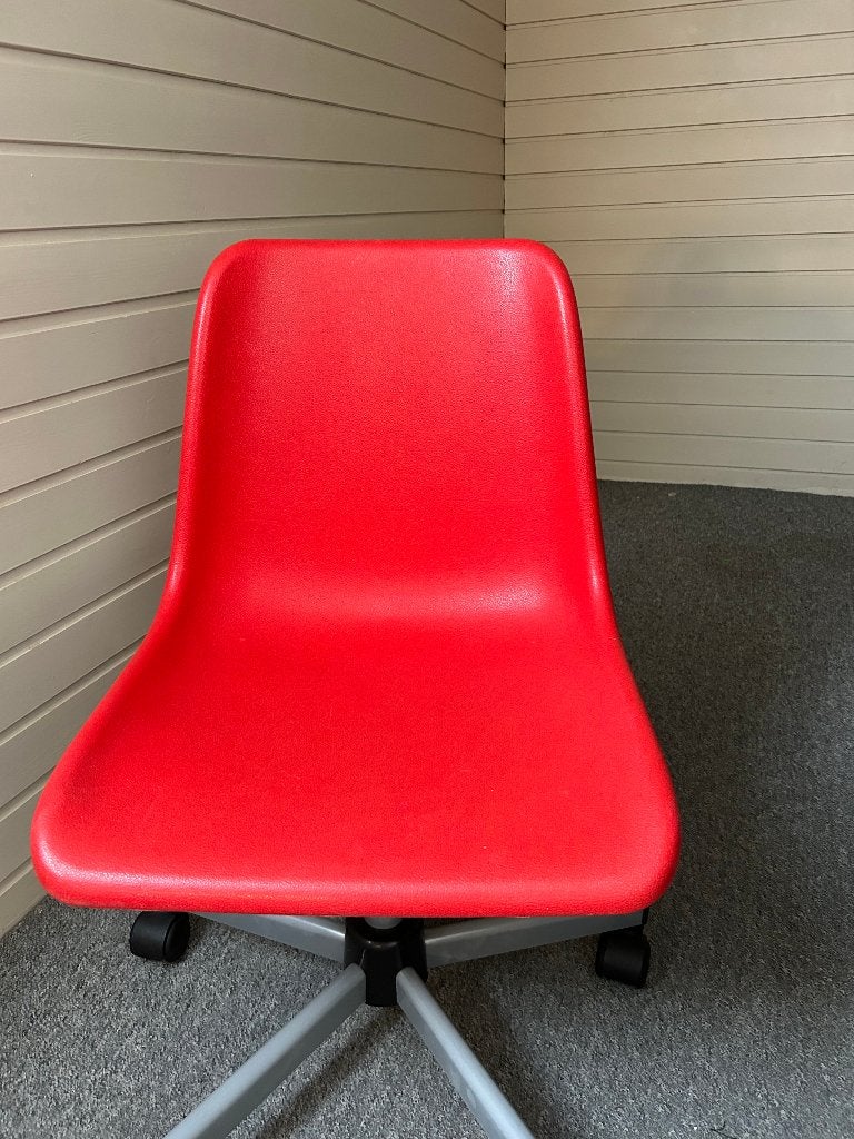 Rode kinderbureaustoel, Ophalen, Zo goed als nieuw, Rood, Bureaustoel
