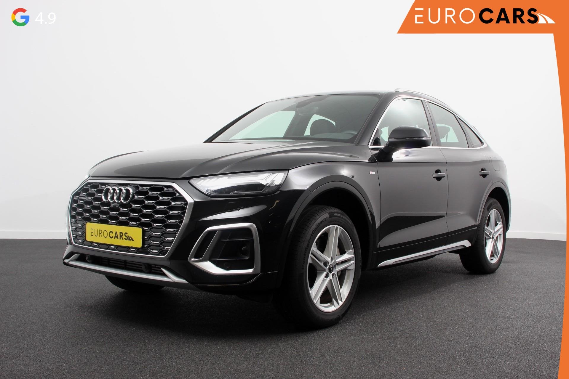Audi Q5 Sportback 50 TFSI e S Edition S-Tronic Plug in Hybri, Auto's, Automaat, Automatische klimaatregeling, 14 kWh, Gebruikt