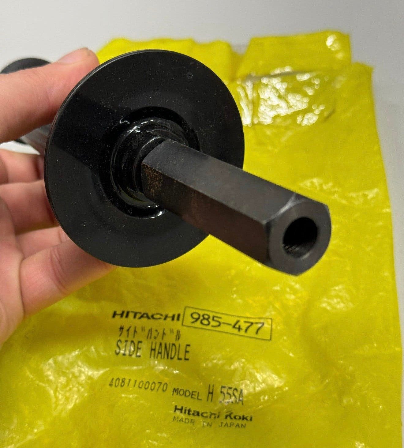 Handvat handle side 985-477 Hitachi oem H55SA origineel, P, P, P, Nieuw