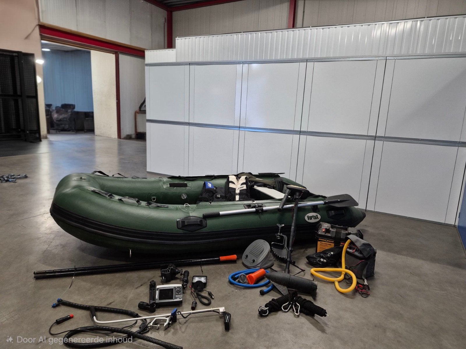 Vortex Deluxe boot groot formaat 310cm. Zeer overcompleet !, Watersport en Boten, Ophalen, Gebruikt