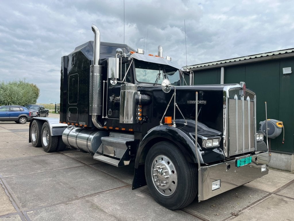 1992 kenworth w900L (peterbilt ,freightliner), Overige merken, Achterwielaandrijving, 425 pk, Zwart