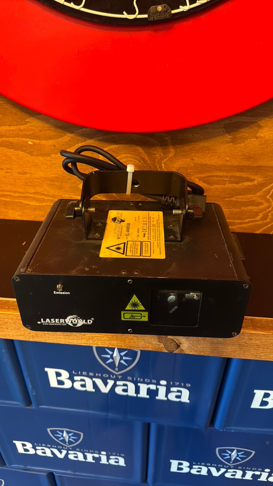 Laserworld laser, Ophalen, Nieuw