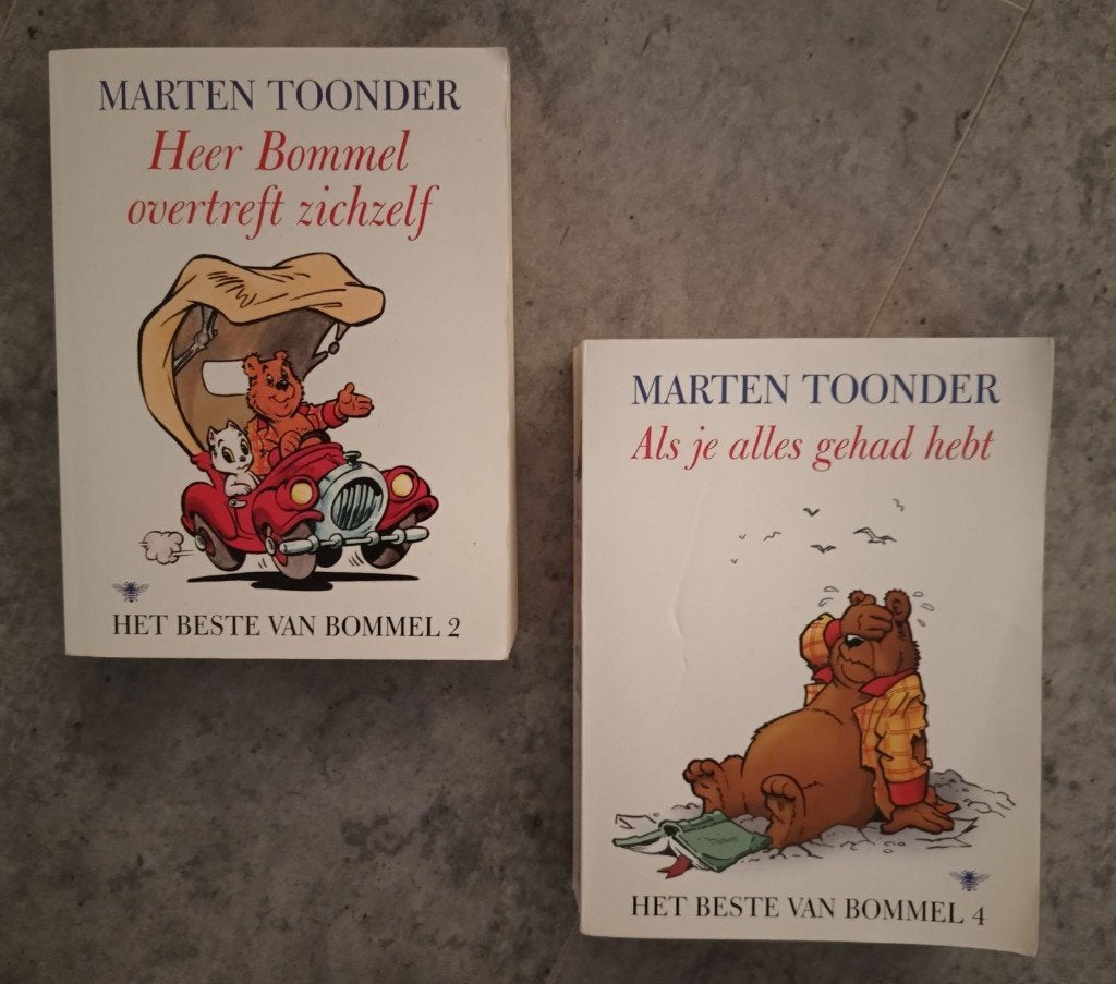 Marten Toonder / Het beste van Bommel Dl 2 en 4, Meerdere stripboeken, Ophalen of Verzenden, Gelezen, Marten Toonder