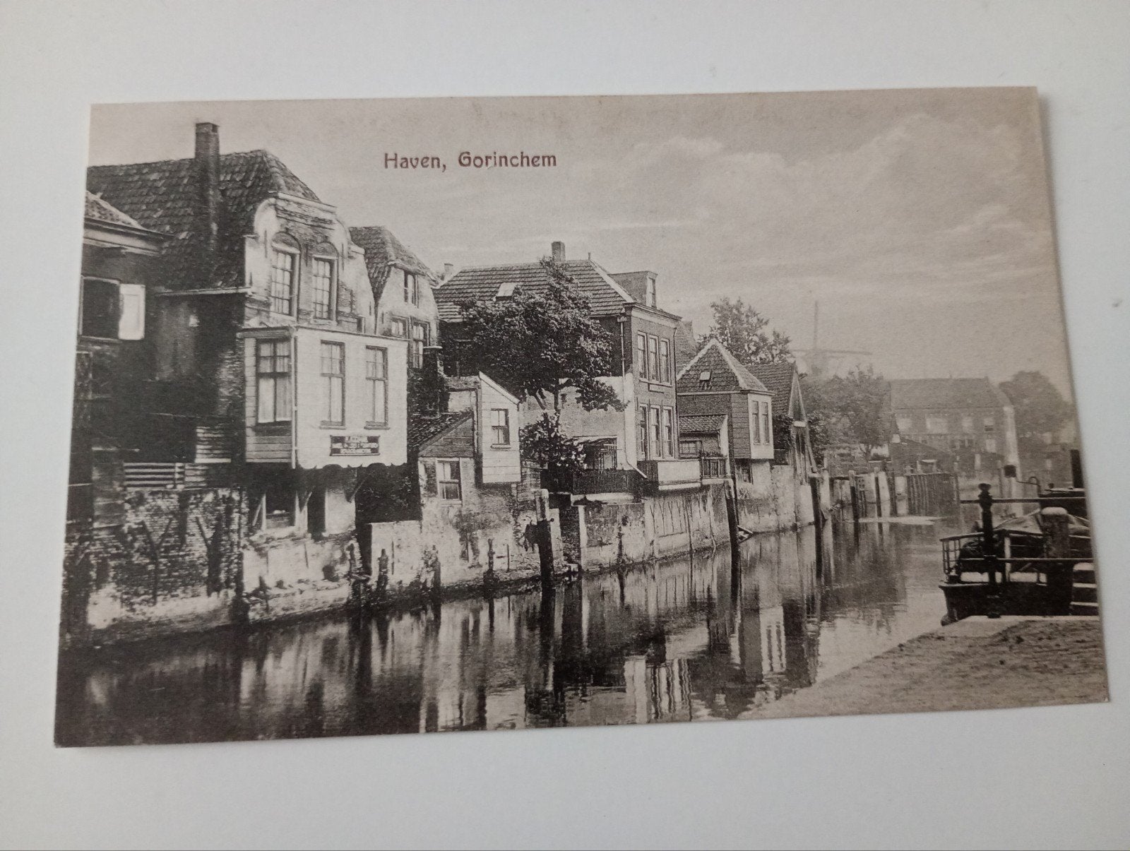 Gorinchem Haven, Verzamelen, Ophalen of Verzenden, 1920 tot 1940, Ongelopen, Zuid-Holland