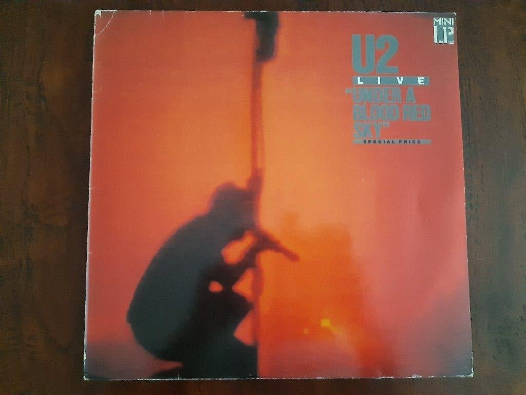 U2 Live Under A Blood Red Sky, LP, Gebruikt, Inclusief binnenhoes, Ophalen of Verzenden