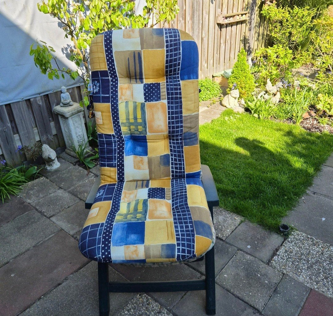 kussen, Tuin en Terras, Tuinstoelen, Ophalen, Gebruikt, Kunststof, Verstelbaar