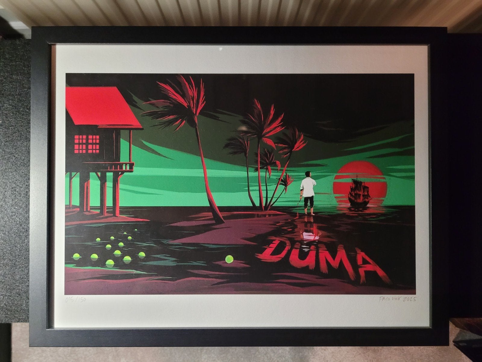 Artprint Paco Vink - Stephen King Duma limited edition, Boeken, Ophalen of Verzenden
