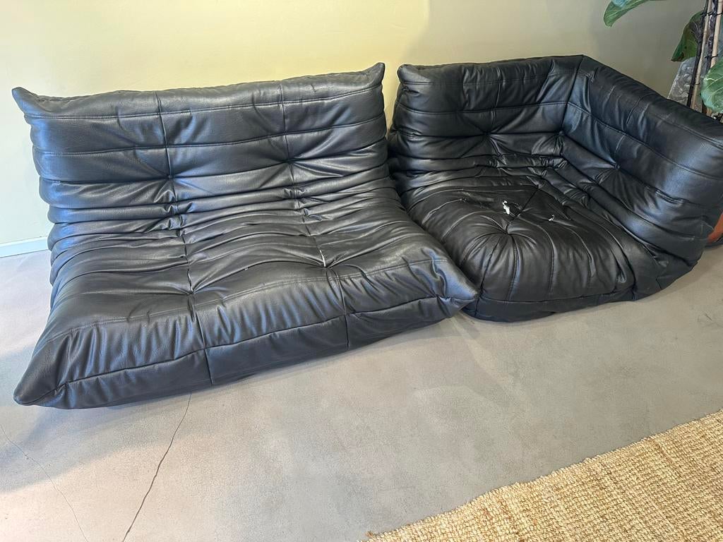 Ligne Roset Togo 2-zits en hoekelement, Huis en Inrichting, Banken | Sofa's en Chaises Longues, Gebruikt, 150 tot 200 cm, Tweepersoons