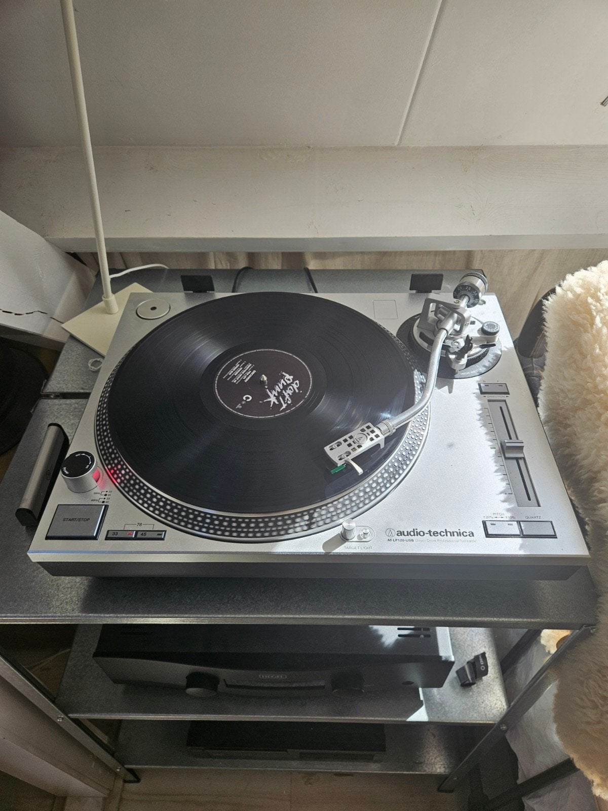 Audio Technica LP120USB Platenspeler - ZGAN met nieuwe naald