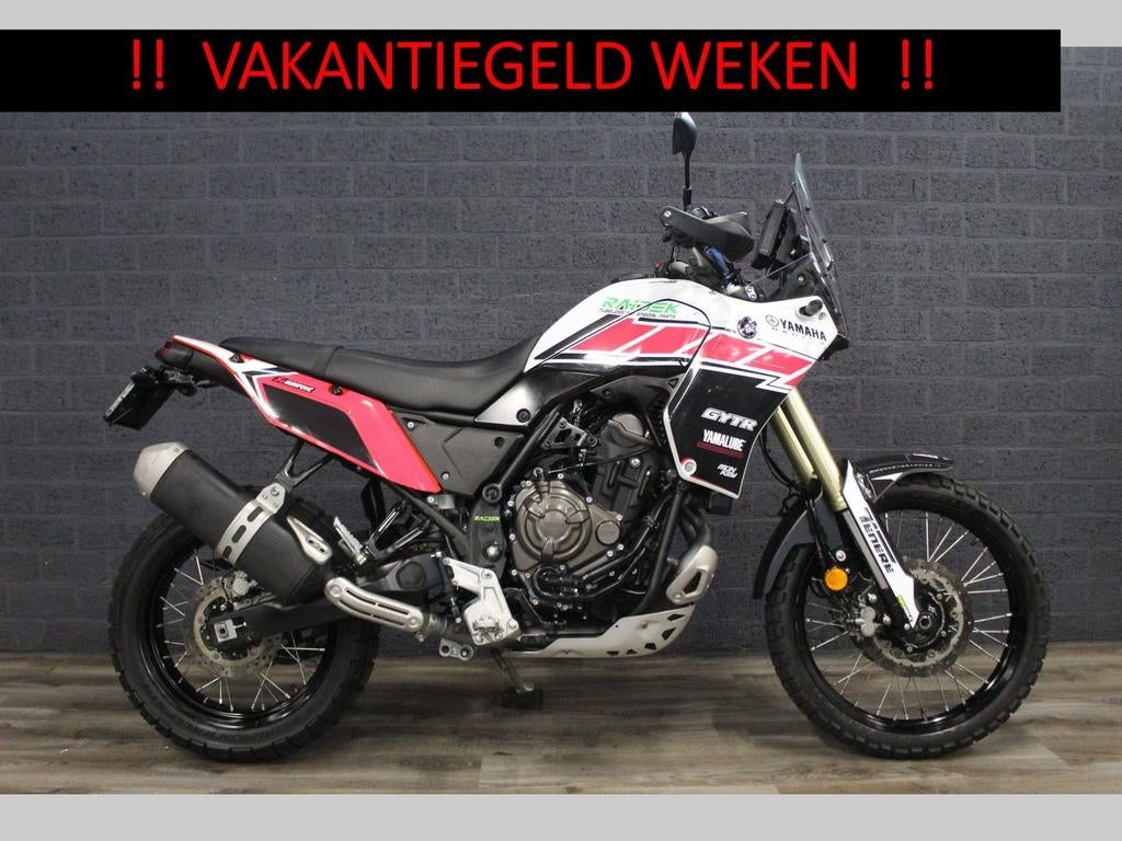 YAMAHA TENERE 700 RALLY EDITION ABS (bj 2021) 37,848 km, Motoren, Motoren | Yamaha, 2 cilinders, Bedrijf, Onbekend, Overig
