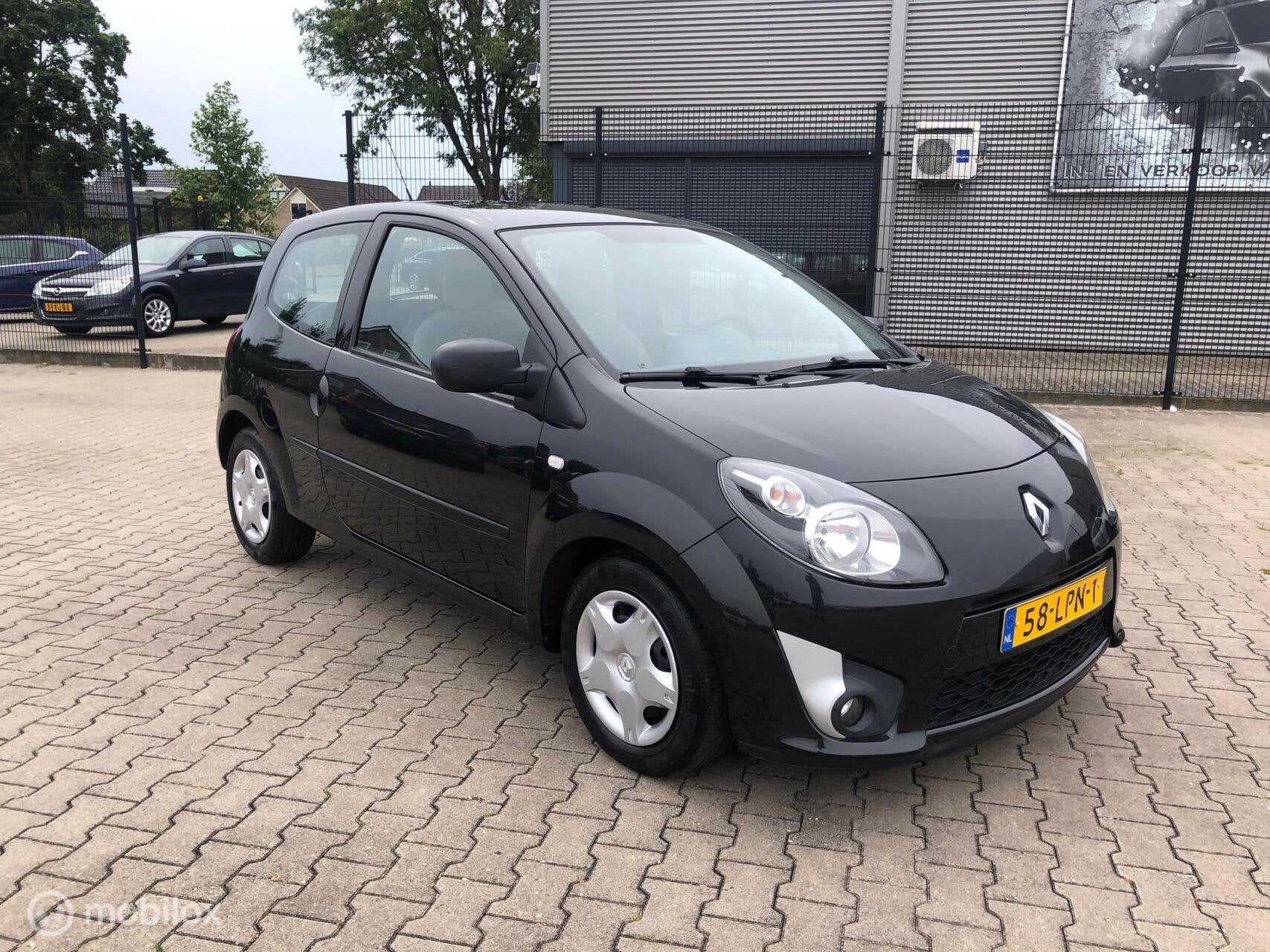 Renault Twingo 1.2-16V AiRCO ELL PAK 1Eig ..91.656 KM N.A.P, Auto's, 839 kg, Gebruikt, Zwart, 4 cilinders