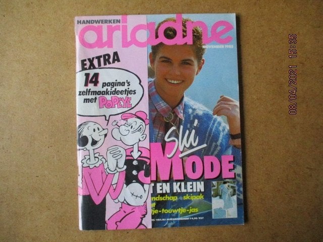 adv0828 popeye in ariadne 2, Eén stripboek, Ophalen, Gelezen