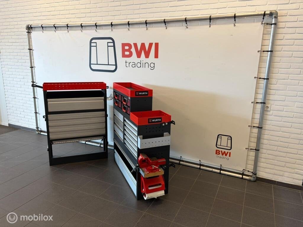 Würth set bedrijfswageninrichting L+R nieuwe inrichting, Ophalen of Verzenden