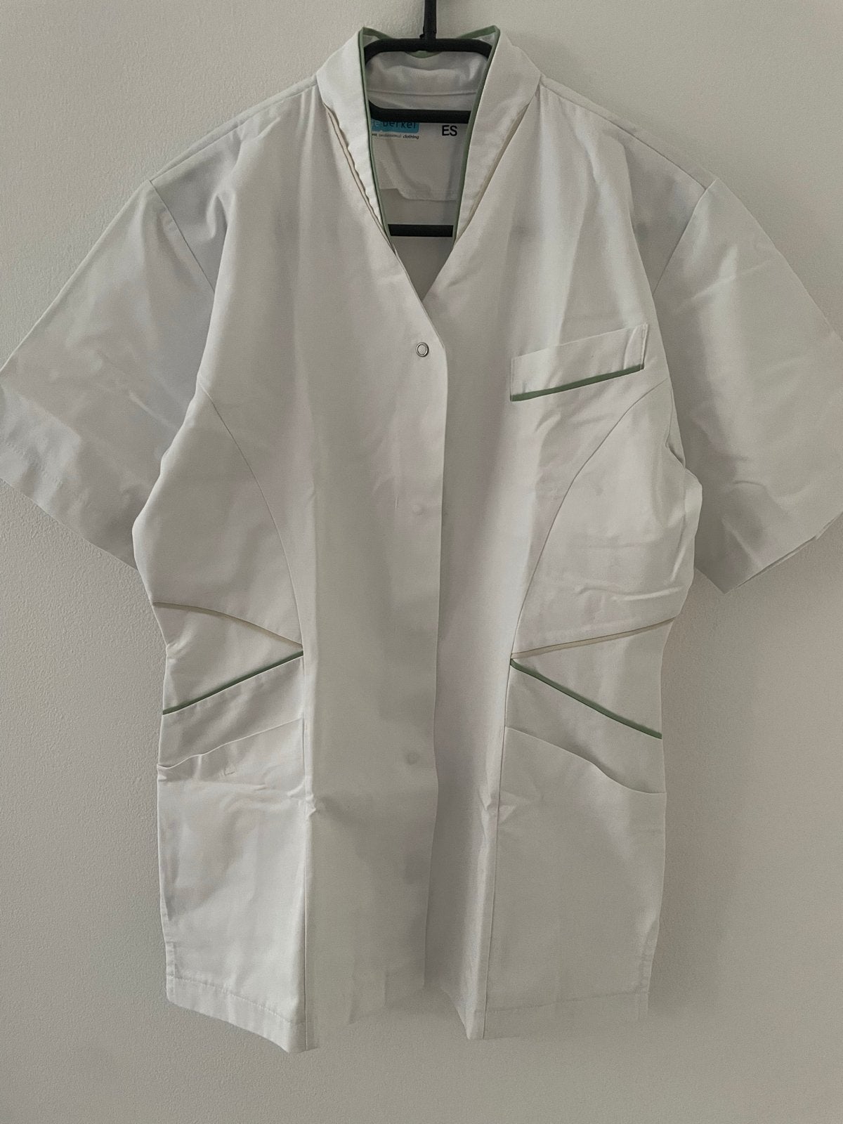 Witte zorgjas De Berkel, maat ES, Ophalen of Verzenden, Nieuw