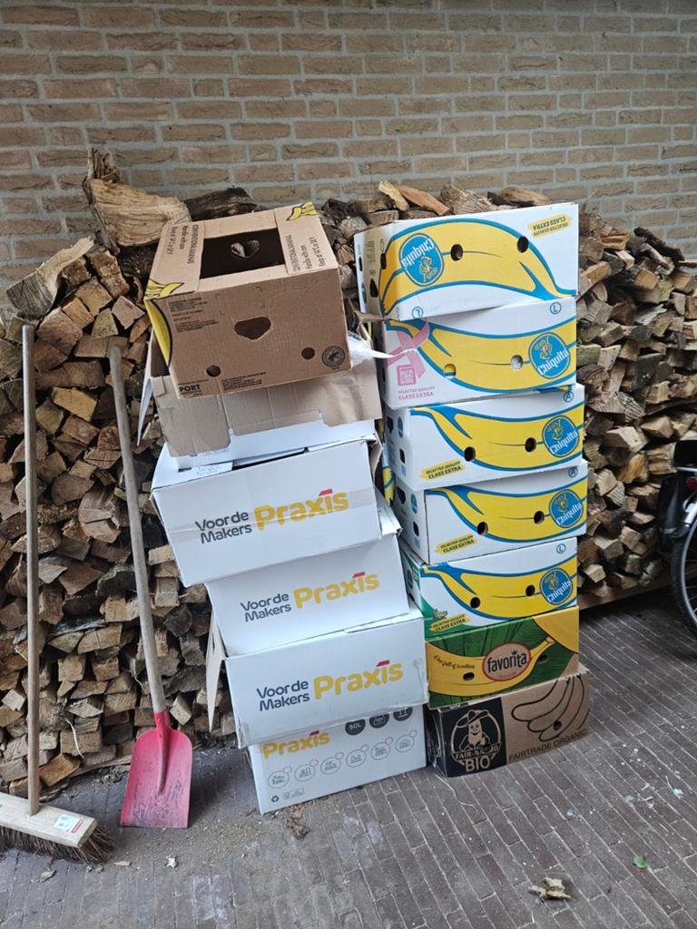 Diverse verhuisdozen - Praxis en banaan dozen, Doe-het-zelf en Verbouw, Kratten en Dozen, Ophalen of Verzenden