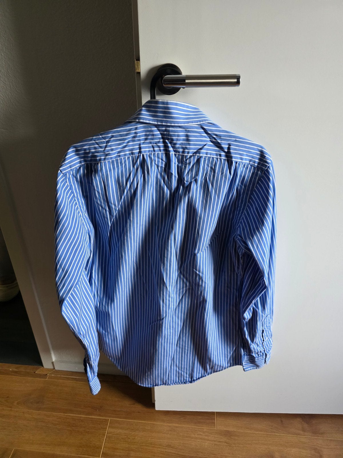 Polo Ralph Lauren gestreept overhemd - Custom Fit, Kleding | Heren, Overhemden, Zo goed als nieuw, Halswijdte 38 (S) of kleiner