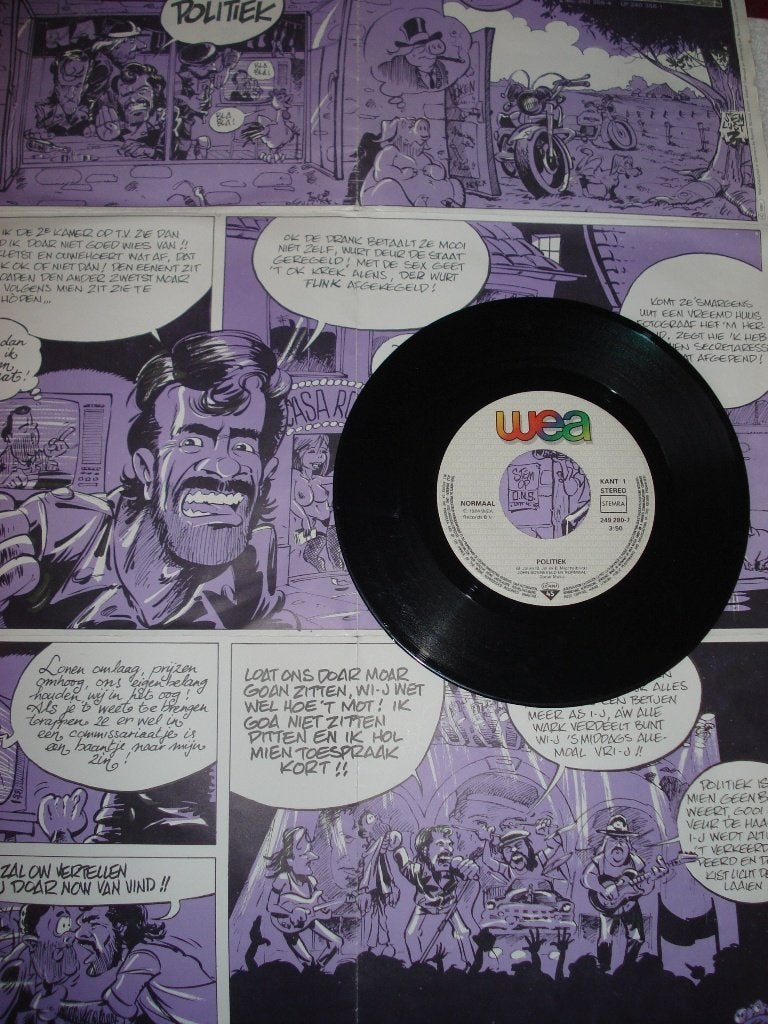 Normaal     Politiek     Orgineel, Cd's en Dvd's, Vinyl Singles, Inclusief poster, Ophalen of Verzenden, Zo goed als nieuw, Nederlandstalig