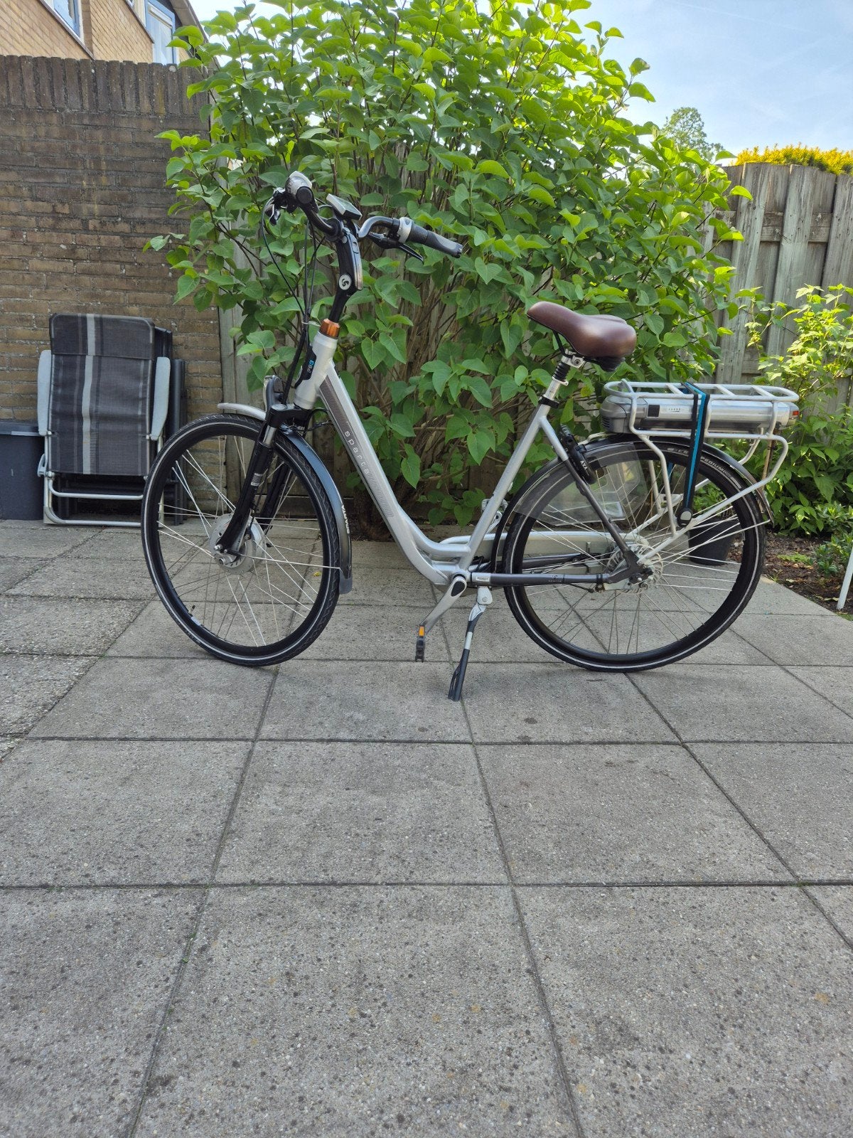 Sparta F8E elektrische damesfiets, Ophalen, Sparta, Gebruikt, 51 tot 55 cm