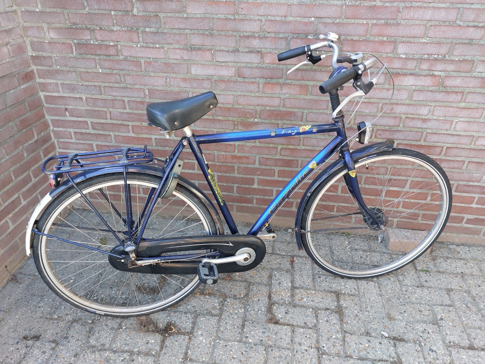 gazelle heren fiets, Ophalen, Gebruikt, Versnellingen, 57 tot 61 cm