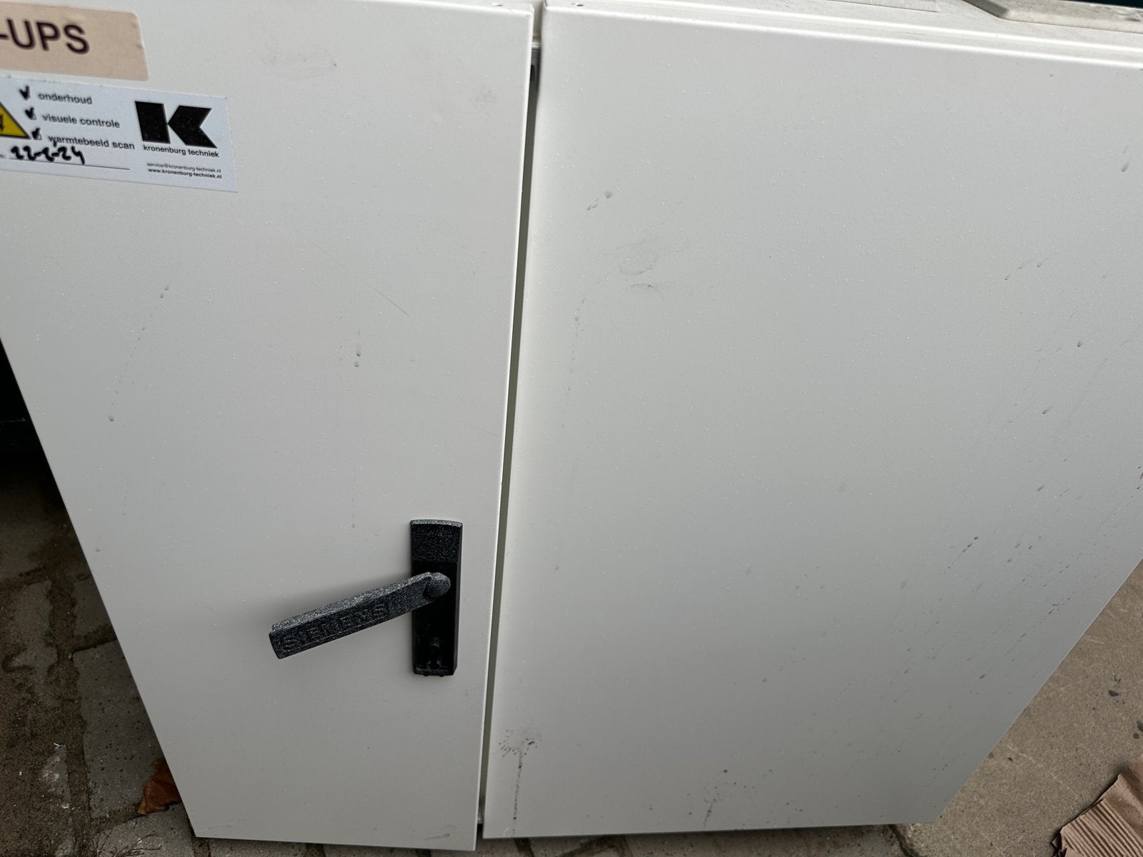Siemens ALPHA 160 verdeelkast 63A 400V 37 groepen C16/B10/B6, Ophalen, Gebruikt, Siemens, Groepenkast