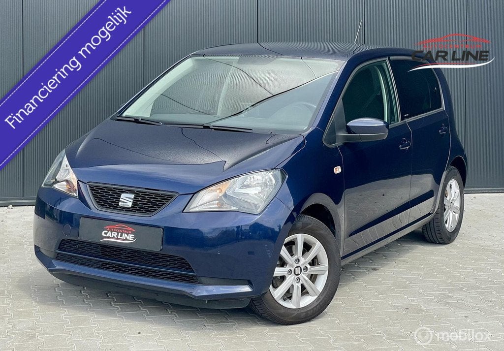 SEAT Mii 1.0|ITECH|NAVI|AUTOMAAT|AIRCO|5DRS|, Auto's, Seat, Stof, Gebruikt, Overige carrosserieën, Mii