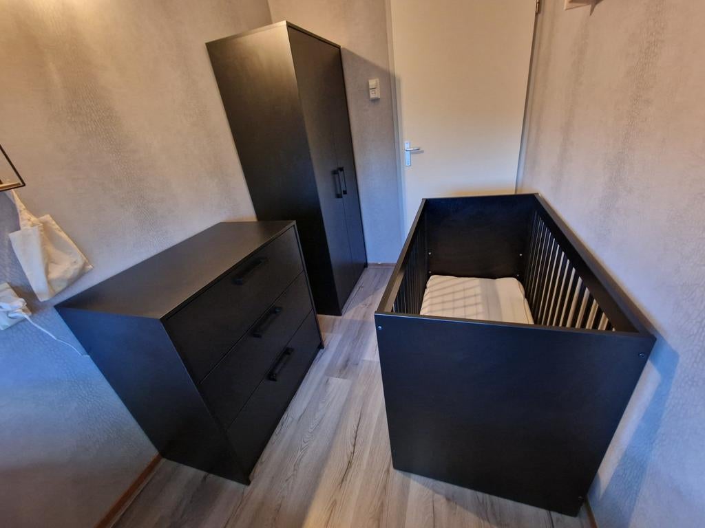 Complete babykamer Nova set te koop met verlichting, Kinderen en Baby's, Kinderkamer | Complete kinderkamers, Ophalen, Zo goed als nieuw