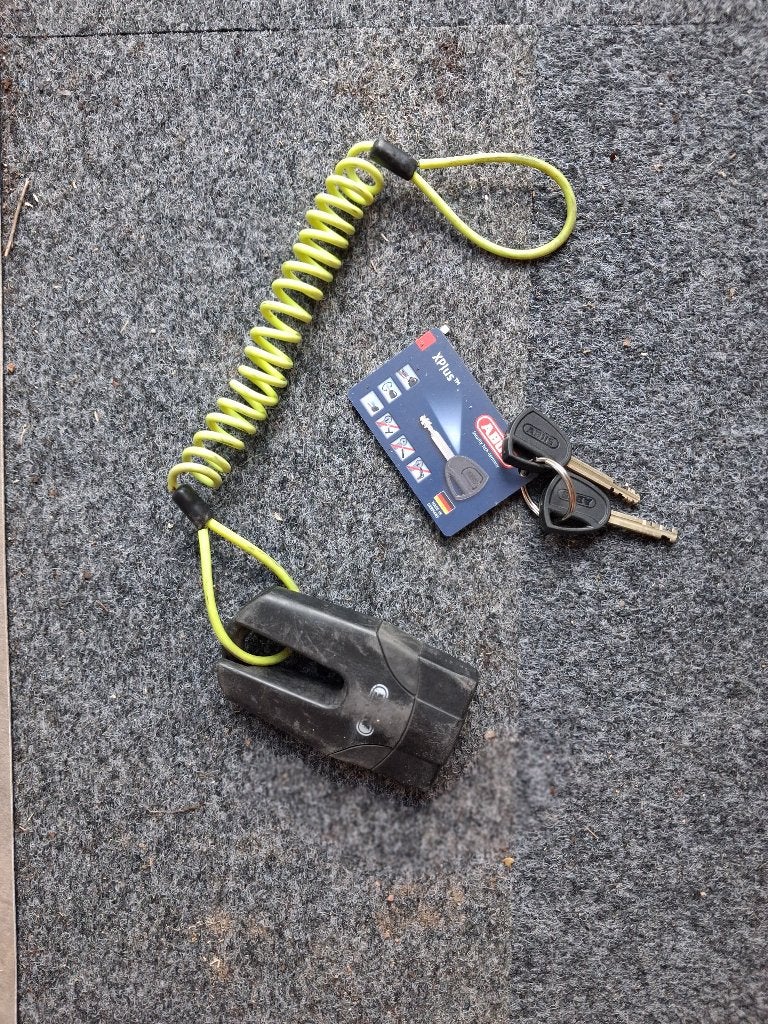 Abus motorslot, Motoren, Ophalen of Verzenden, Gebruikt