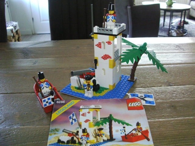 Lego Imperial Guards 6265 Sabre Island, Gebruikt, Lego, Complete set, Inclusief instructies