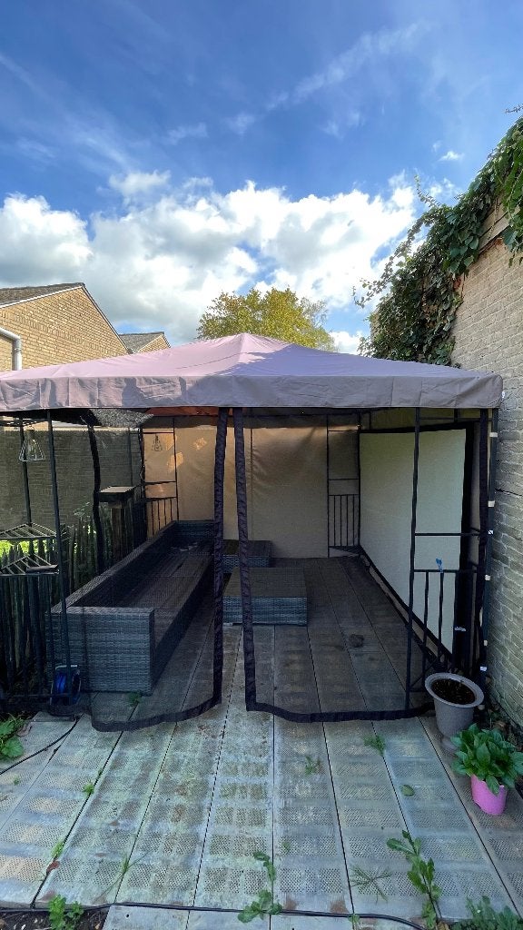 Tent 3/3, Gebruikt, Opvouwbaar, Partytent, Minder dan 4 meter